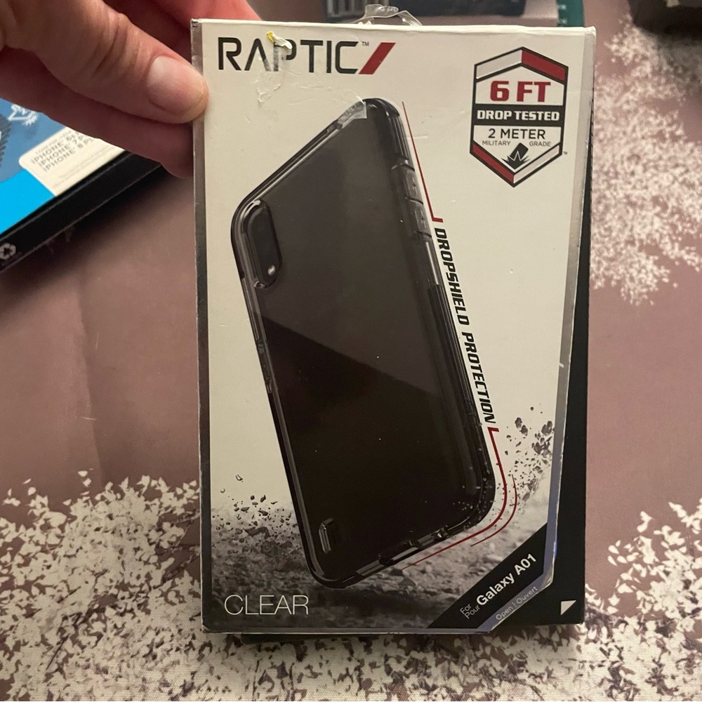 New Raptic Clear Case for Samsung A01